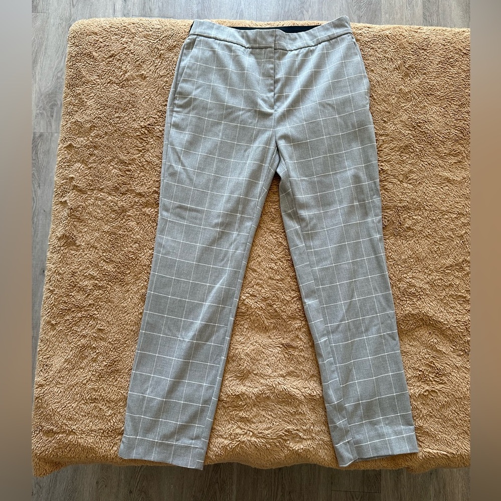 Zara slim fit cigarette trousers/pants